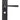 From The Anvil's Black Large Avon Lever Bathroom Door Handles; #finish_black