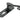From The Anvil's Black Monkeytail Lever Euro Lock Door Handles; #finish_black