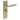 Frelan Hardware - Burlington Piccadilly Knurled Door Handles - Pair - Bathroom Option 2; #finish_antique-brass