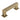 Frelan Hardware - Burlington Trafalgar Cabinet Handles - Bar - 96mm; #finish_antique-brass