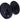 Frelan Hardware - Jedo Porcelain Cupboard Knobs - 50mm; #finish_black