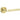 Frelan Hardware - Jedo Elise Door Handles on Rose - Pair; #finish_polished-brass