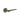 Frelan Hardware - Jedo Geo Door Handles on Rose - Pair; #finish_antique-brass