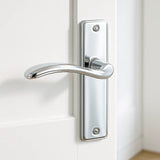 Door Handles on Backplate