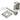 From The Anvil's Pewter Patina Diamond Bathroom Thumbturn; #finish_pewter-patina