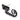 From The Anvil's Black Deluxe Monkeytail Espag; #finish_black