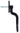 From The Anvil's Black Deluxe Monkeytail Espag; #finish_black
