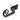 From The Anvil's Black Deluxe Monkeytail Espag; #finish_black