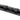 From The Anvil's Black Straight Door Bolt; #finish_black