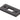 From The Anvil's Black Mortice Plate for Cranked Door Bolt; #finish_black
