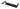 From The Anvil's Black Cranked Door Bolt; #finish_black