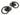 From The Anvil's Black Ring Turn Handle Set; #finish_black