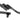 From The Anvil's Black Night-Vent Locking Peardrop Fastener; #finish_black