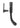 From The Anvil's Black Night-Vent Locking Peardrop Fastener; #finish_black