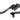 From The Anvil's Black Night-Vent Locking Peardrop Fastener; #finish_black