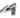 From The Anvil's Pewter Patina Night-Vent Locking Peardrop Fastener; #finish_pewter-patina