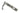 From The Anvil's Pewter Patina Cottage Slimline Lever Espag. Lock Set; #finish_pewter-patina