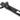 From The Anvil's Black Monkeytail Slimline Lever Espag. Lock Set; #finish_black