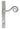 From The Anvil's Pewter Patina Monkeytail Slimline Lever Espag. Lock Set; #finish_pewter-patina