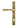 From The Anvil's Aged Brass Reeded Slimline Lever Espag. Lock Set; #finish_aged-brass