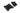 From The Anvil's Black Parliament Hinges SS (pair); #finish_black