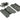 From The Anvil's Pewter Patina Parliament Hinges SS (pair); #finish_pewter-patina