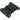 From The Anvil's Black Parliament Hinges SS (pair); #finish_black
