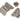 From The Anvil's Pewter Patina Parliament Hinges SS (pair); #finish_pewter-patina