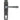 From The Anvil's Pewter Patina Cromwell Lever Espag. Lock Set; #finish_pewter-patina