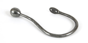 From The Anvil's Pewter Patina Curtain Tie Back (pair); #finish_pewter-patina