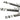 From The Anvil's Pewter Patina Shepherd's Crook Universal Bolt; #finish_pewter-patina