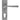 From The Anvil's Pewter Patina Large Avon Lever Euro Lock Door Handles; #finish_pewter-patina