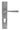 From The Anvil's Pewter Patina Large Avon Lever Euro Lock Door Handles; #finish_pewter-patina