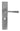 From The Anvil's Pewter Patina Large Avon Lever Lock Door Handles; #finish_pewter-patina