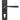 From The Anvil's Black Large Avon Lever Euro Lock Door Handles; #finish_black
