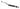 From The Anvil's Black French Door Bolt; #finish_black