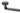 From The Anvil's Black French Door Bolt; #finish_black