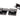 From The Anvil's Black French Door Bolt; #finish_black