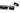From The Anvil's Black French Door Bolt; #finish_black