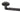 From The Anvil's Black French Door Bolt; #finish_black