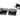 From The Anvil's Black French Door Bolt; #finish_black