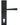 From The Anvil's Black Avon Lever Espag. Lock Set; #finish_black