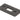 From The Anvil's Beeswax Mortice Plate for Cranked Door Bolt; #finish_beeswax
