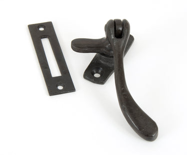 From The Anvil's Beeswax Handmade Peardrop Fastener; #finish_beeswax