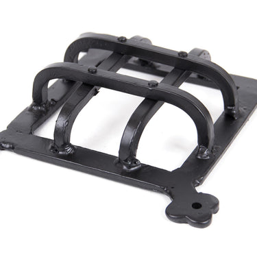 From The Anvil's Black Raised Door Grill; #finish_black