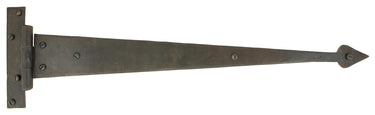 From The Anvil's Beeswax Arrow Head T Hinge (pair); #finish_beeswax