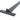 From The Anvil's Beeswax Penny End T Hinge (pair); #finish_beeswax