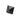 From The Anvil's Black Pyramid Door Stud; #finish_black