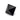 From The Anvil's Black Pyramid Door Stud; #finish_black