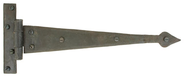 From The Anvil's Beeswax Arrow Head T Hinge (pair); #finish_beeswax